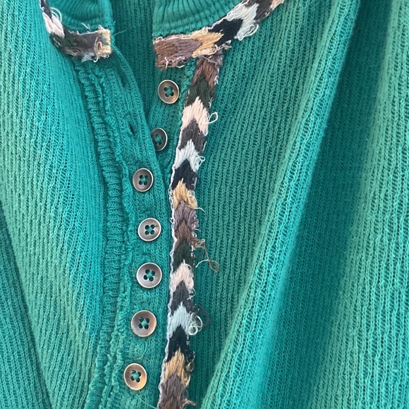 We the free DISTRESSED THERMAL! Size small! - Picture 3 of 5